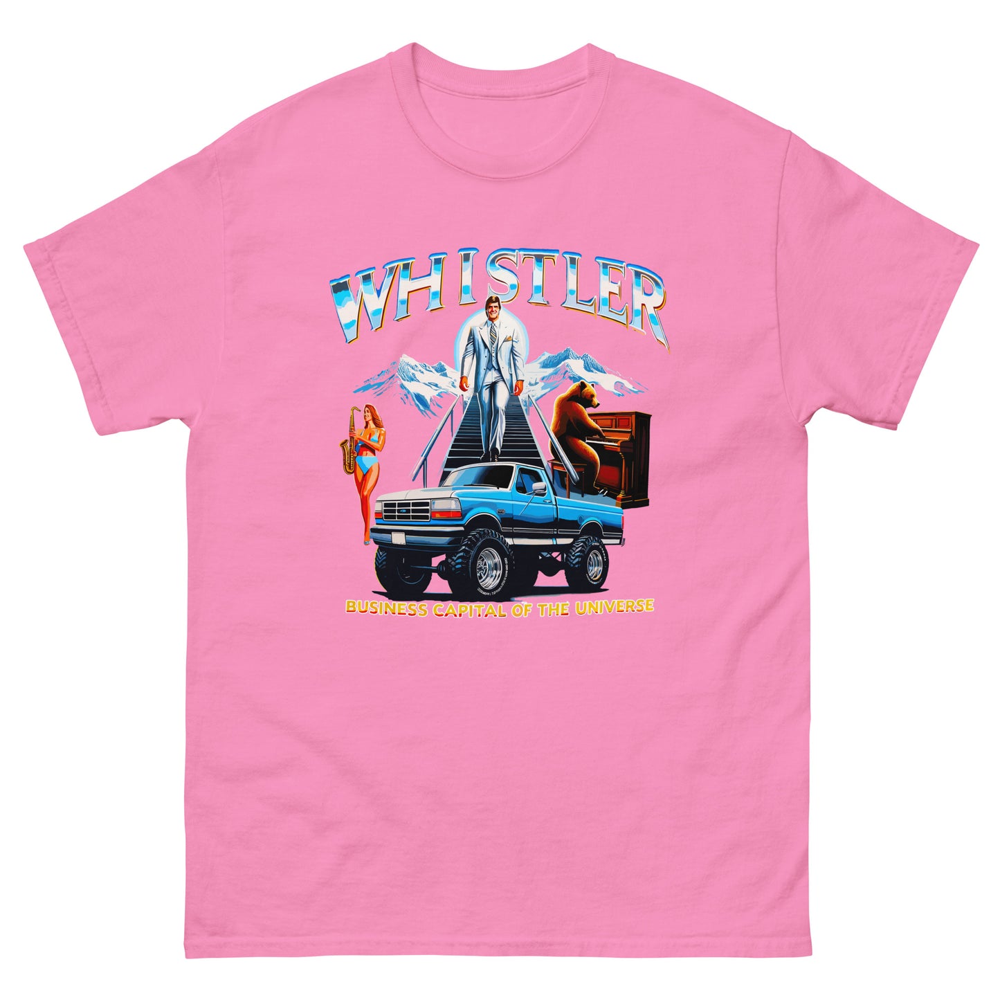 Whistler Business Capital of the Universe T-shirt printed by Whistler Shirts