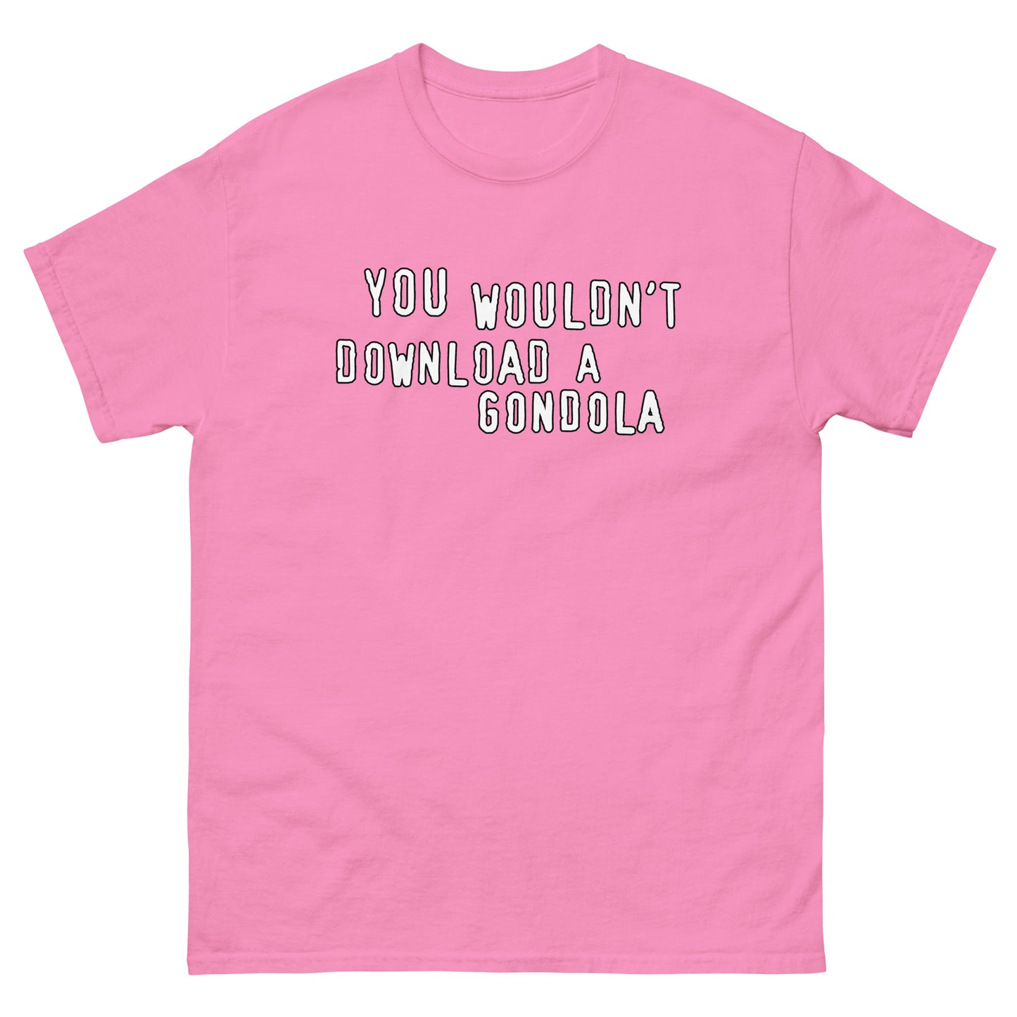 You wouldnt download a gondola design printed by Whistler Shirts