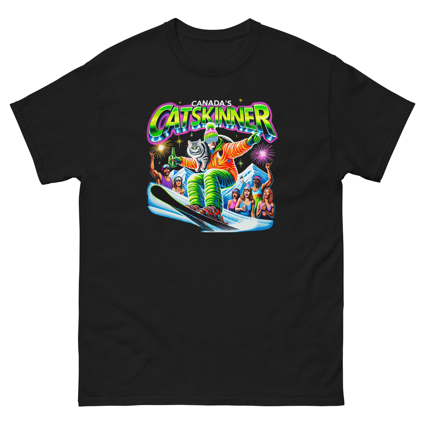 Canada's Catskinner Ski T-shirt