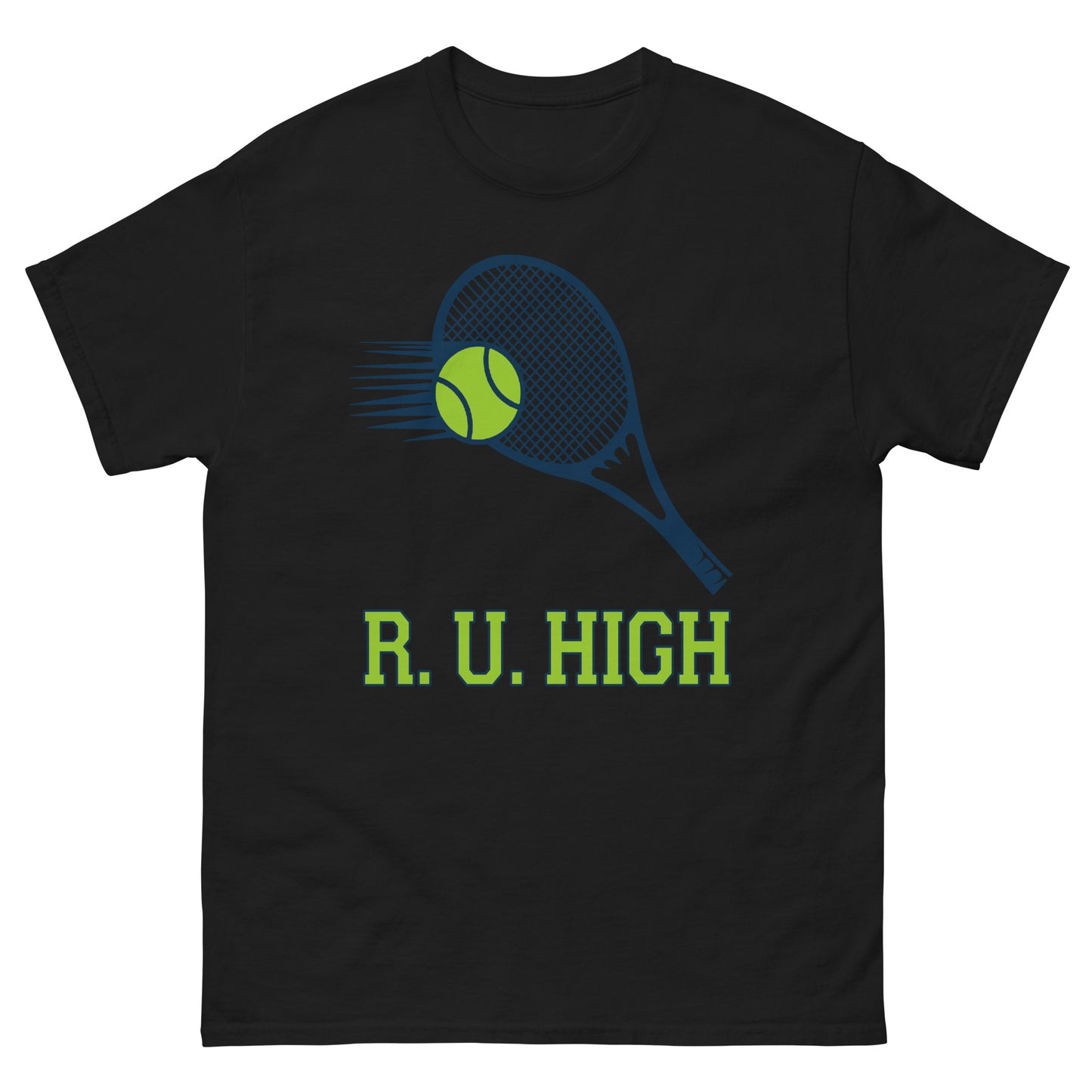 R U High Tennis T-shirt printed by Whistler Shirts