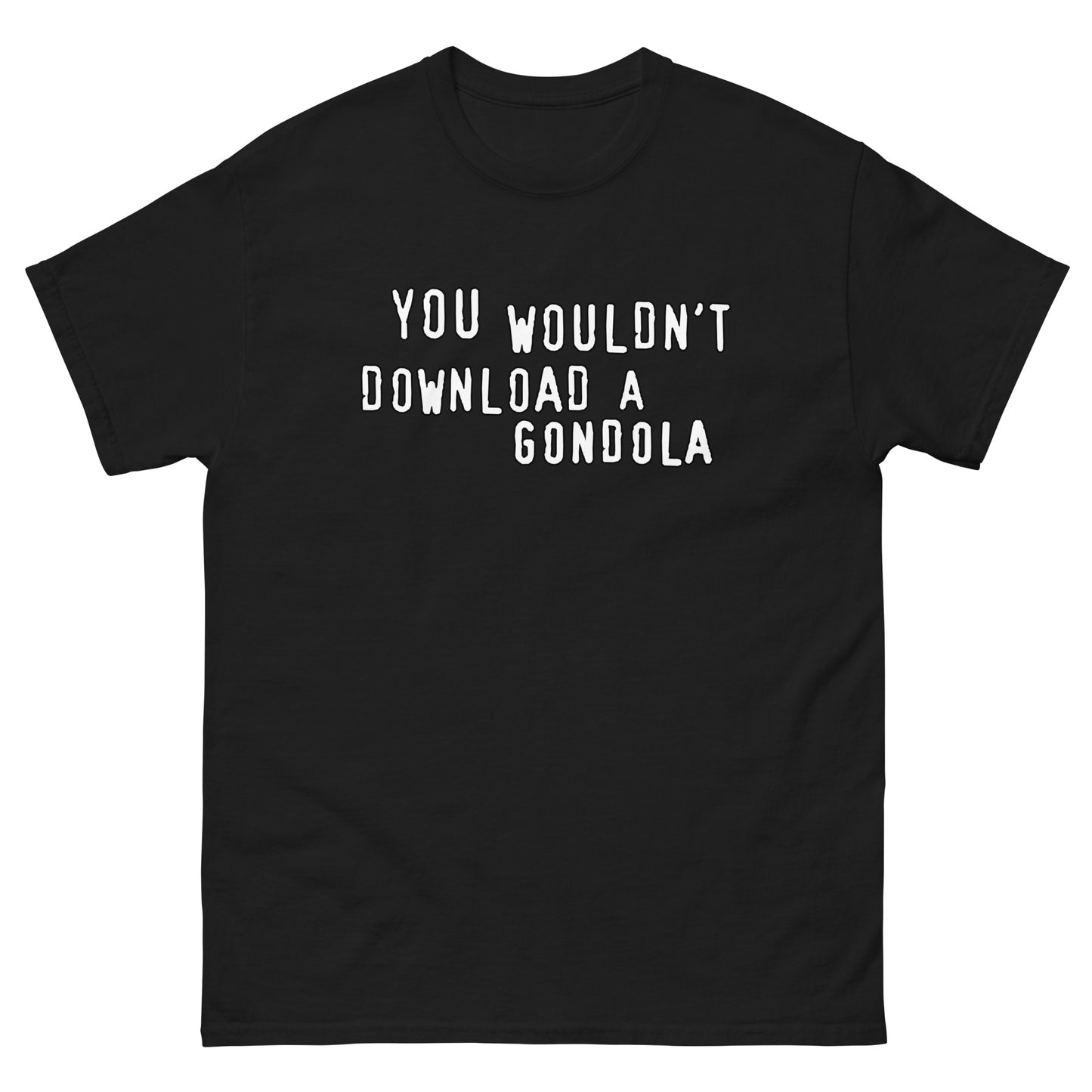 You wouldnt download a gondola design printed by Whistler Shirts