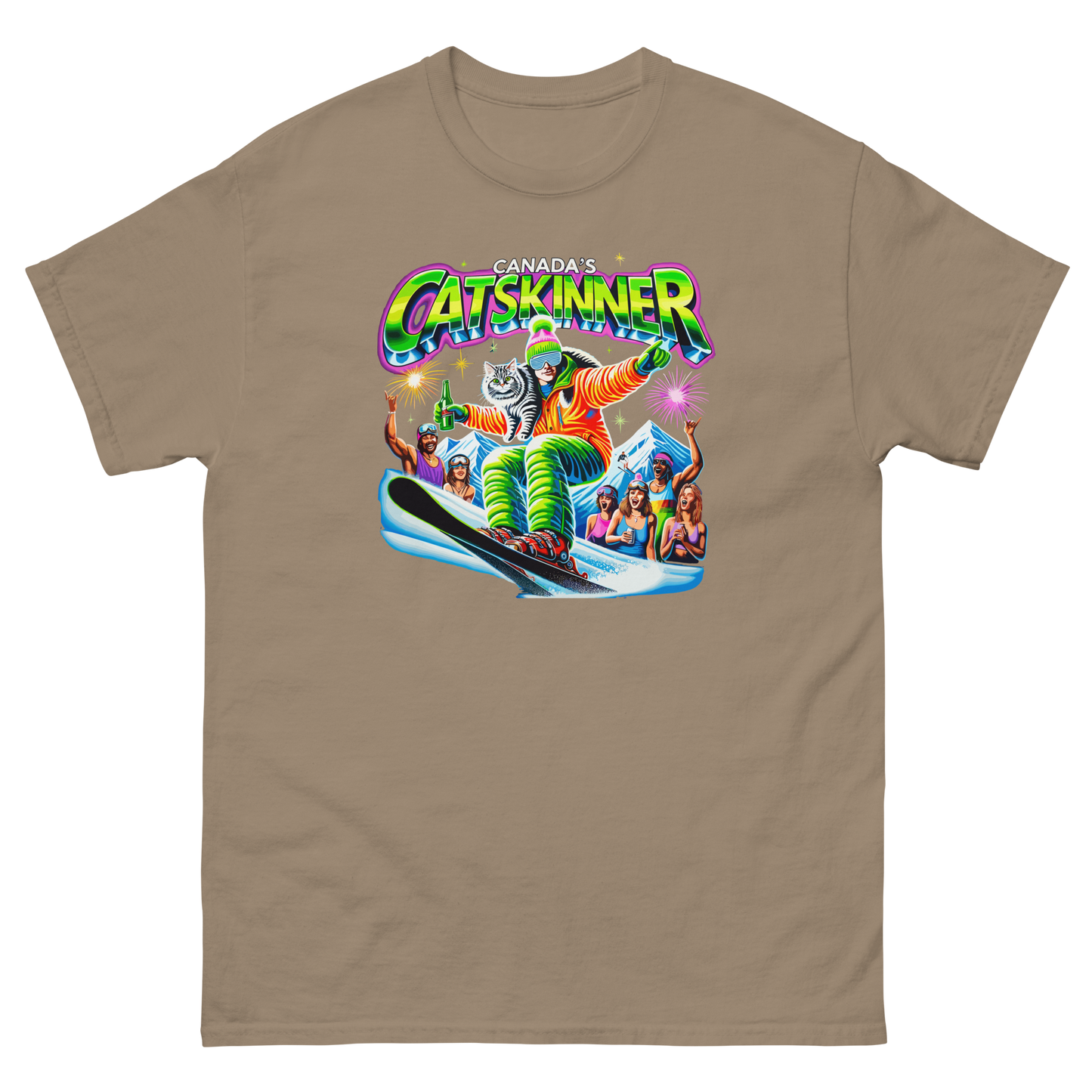 Canada's Catskinner Ski T-shirt