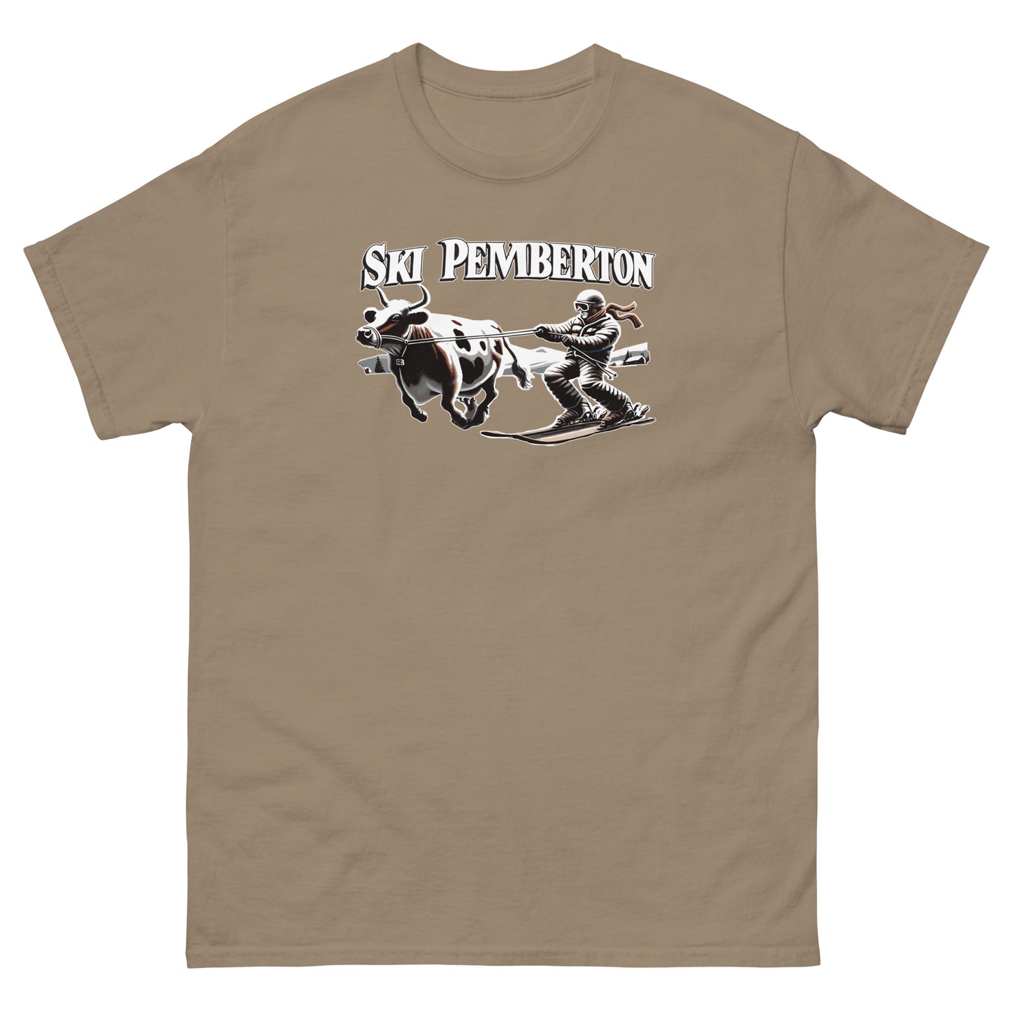 Ski Pemberton T-shirt printed by Whistler Shirts