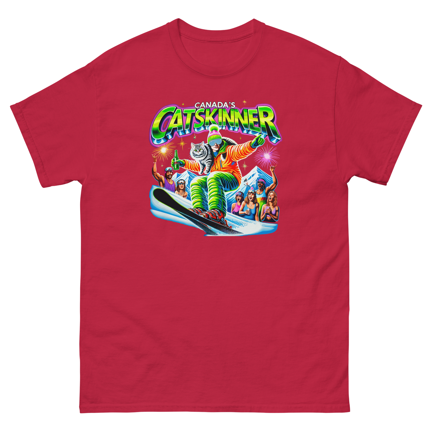 Canada's Catskinner Ski T-shirt