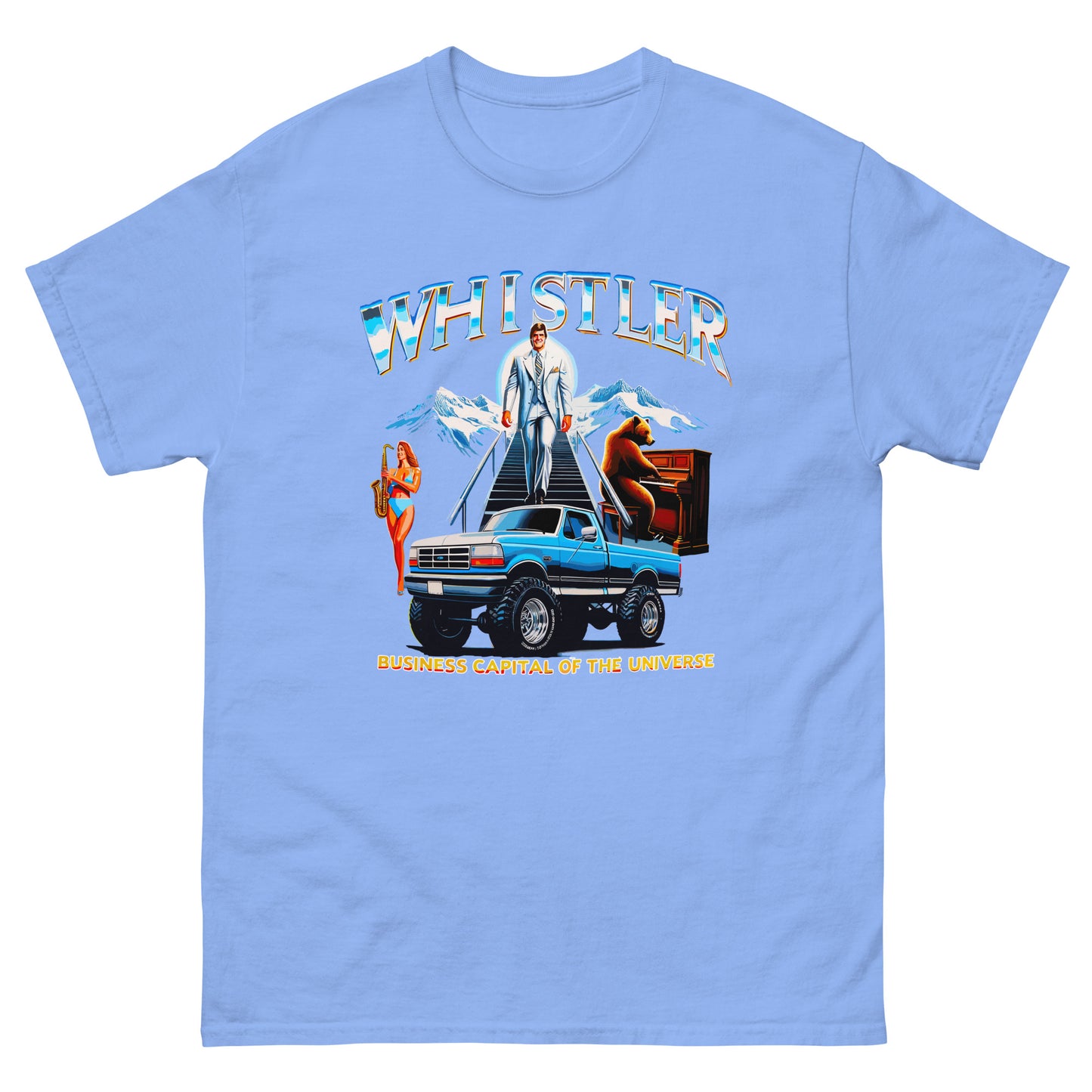 Whistler Business Capital of the Universe T-shirt printed by Whistler Shirts