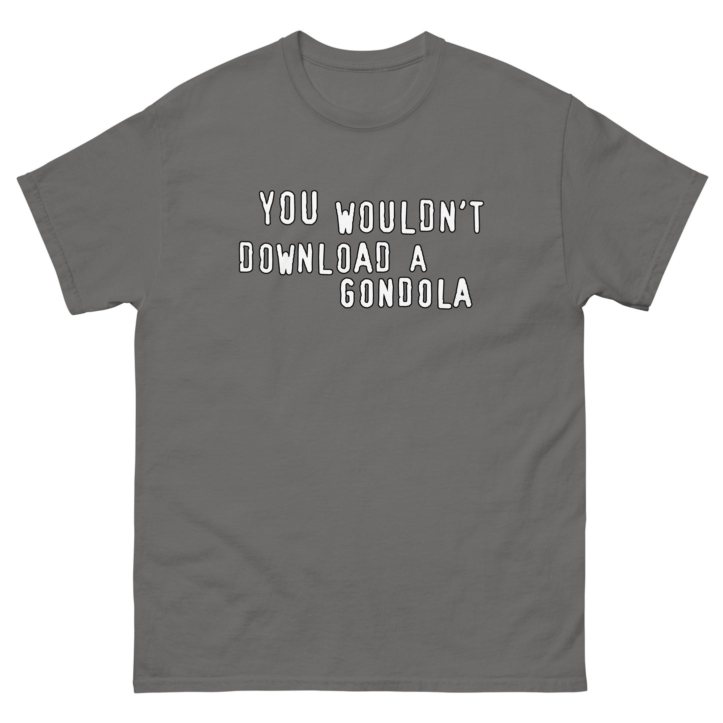 You wouldnt download a gondola design printed by Whistler Shirts