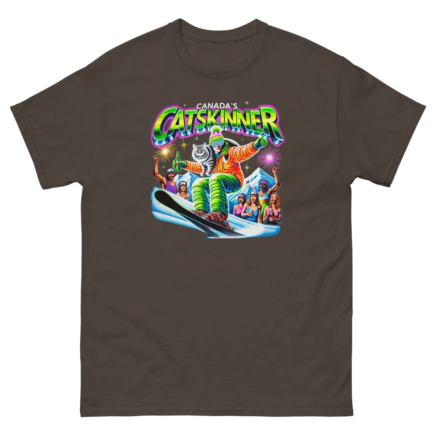 Canada's Catskinner Ski T-shirt