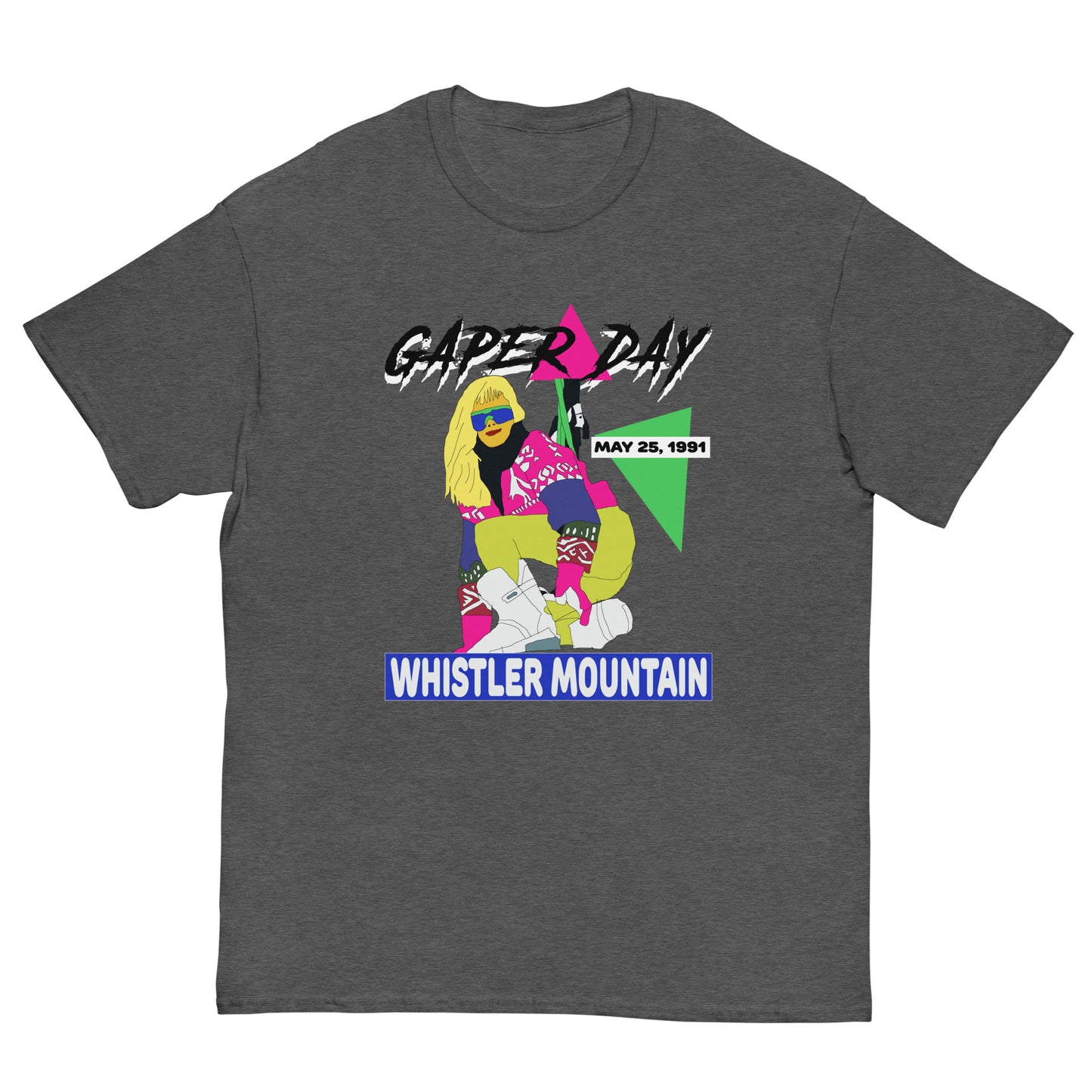 Gaper day 1991 Whistler mountain printed t-shirt