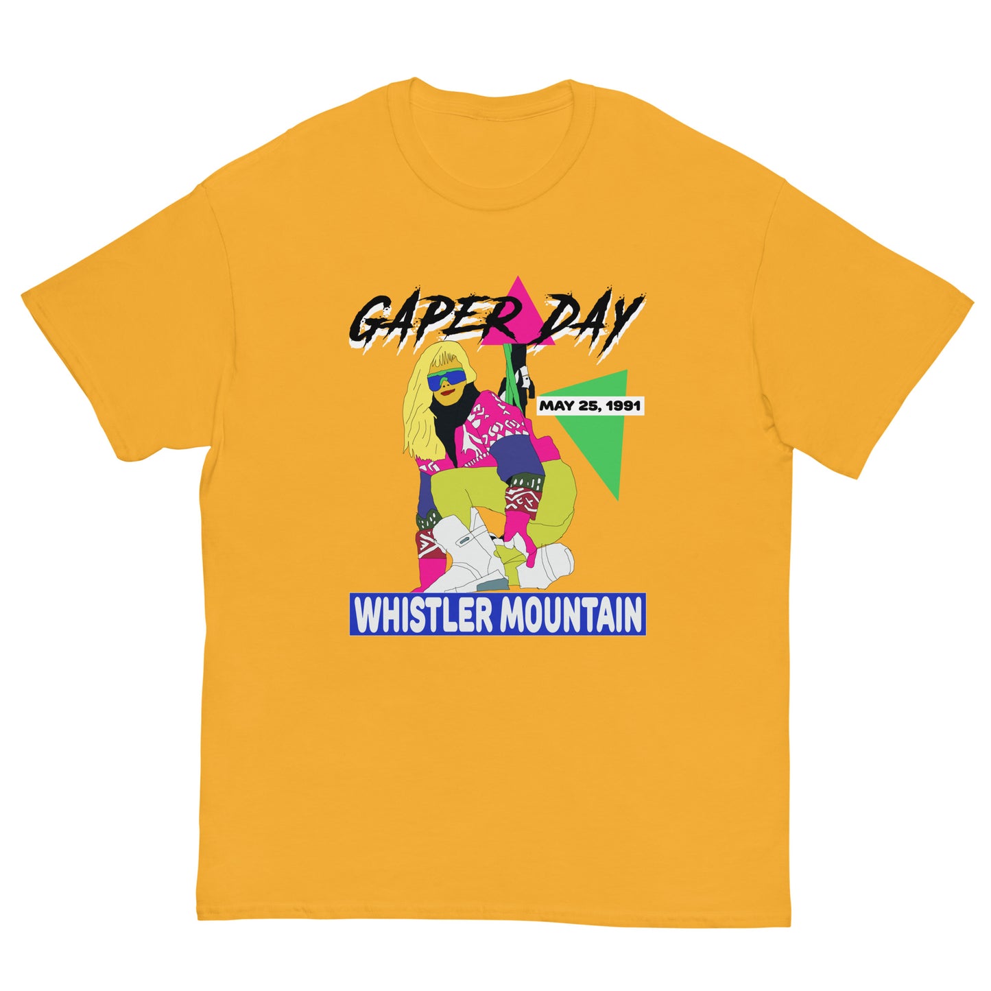 Gaper day 1991 Whistler mountain printed t-shirt