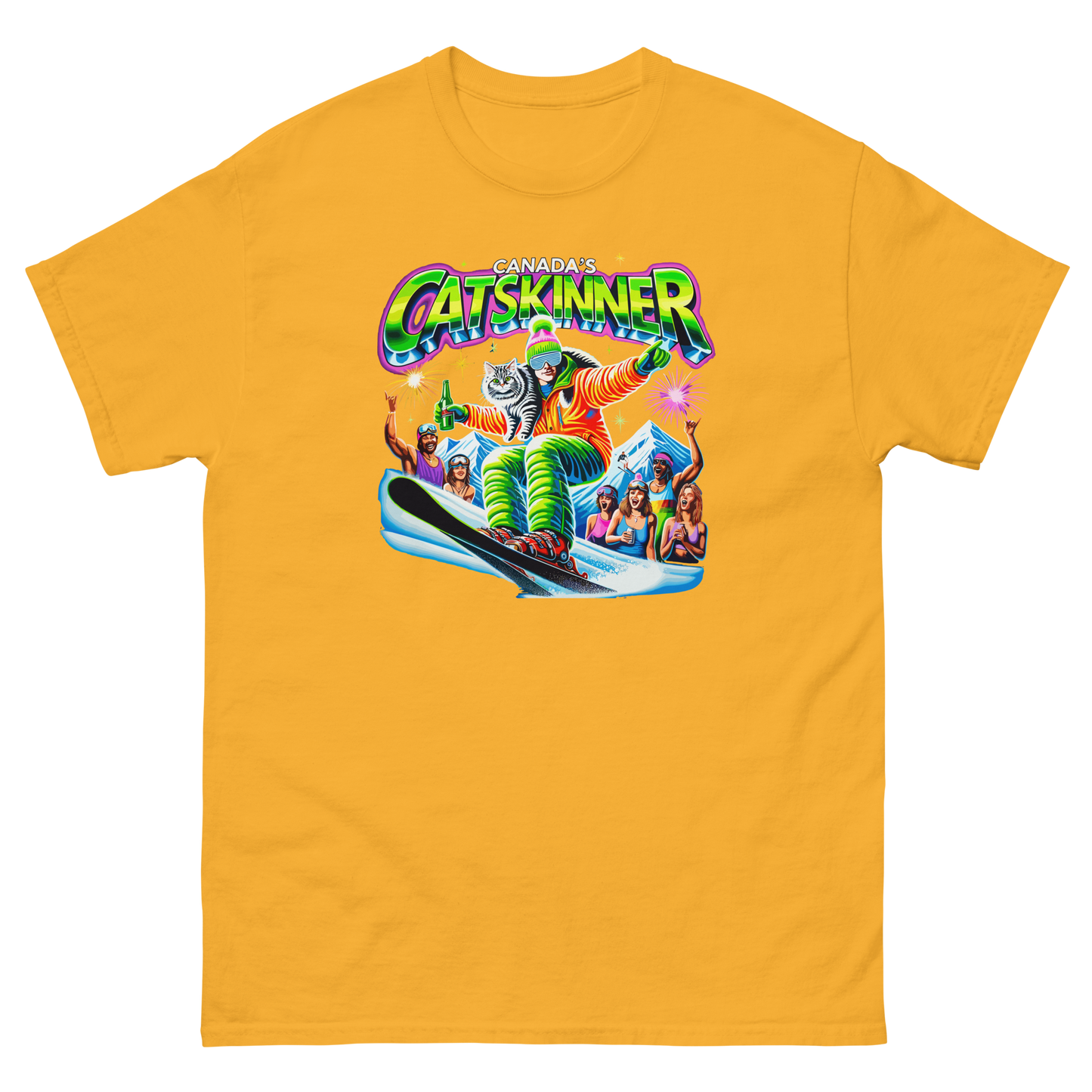 Canada's Catskinner Ski T-shirt