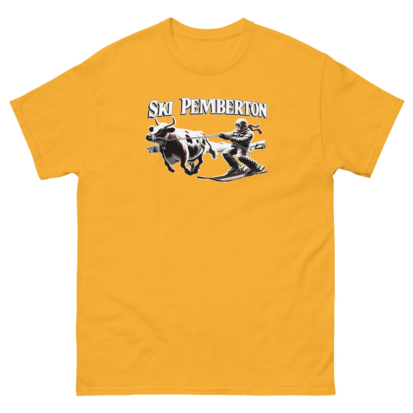 Ski Pemberton T-shirt printed by Whistler Shirts