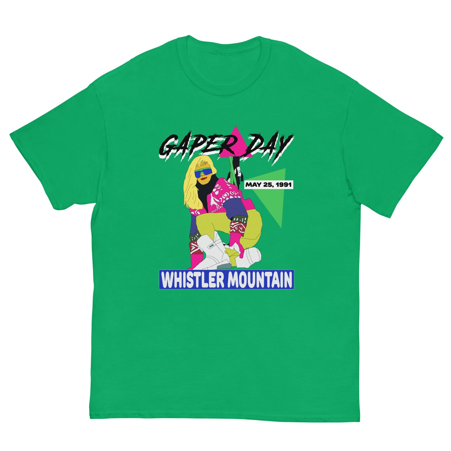 Gaper day 1991 Whistler mountain printed t-shirt