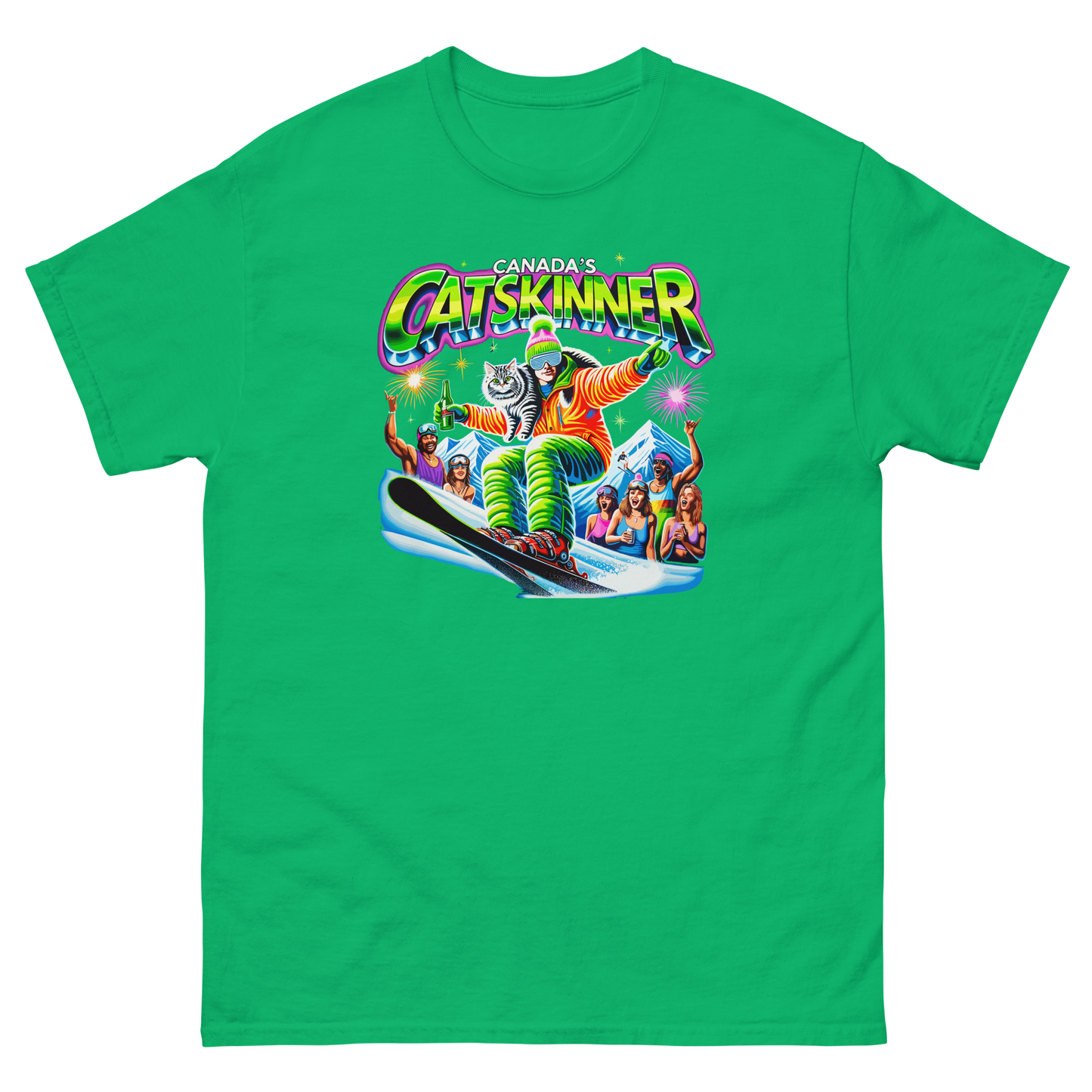 Canada's Catskinner Ski T-shirt