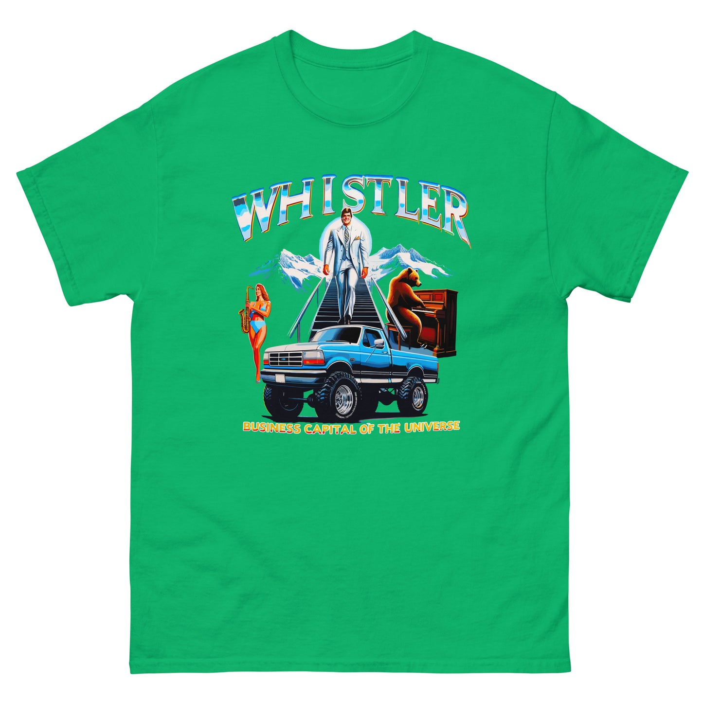 Whistler Business Capital of the Universe T-shirt printed by Whistler Shirts