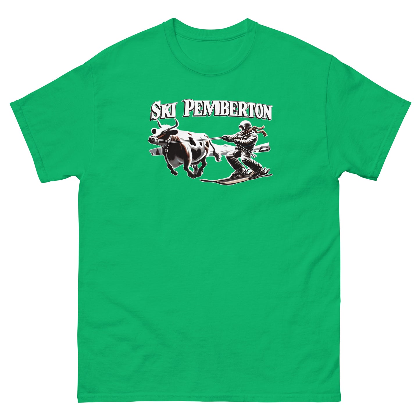 Ski Pemberton T-shirt printed by Whistler Shirts