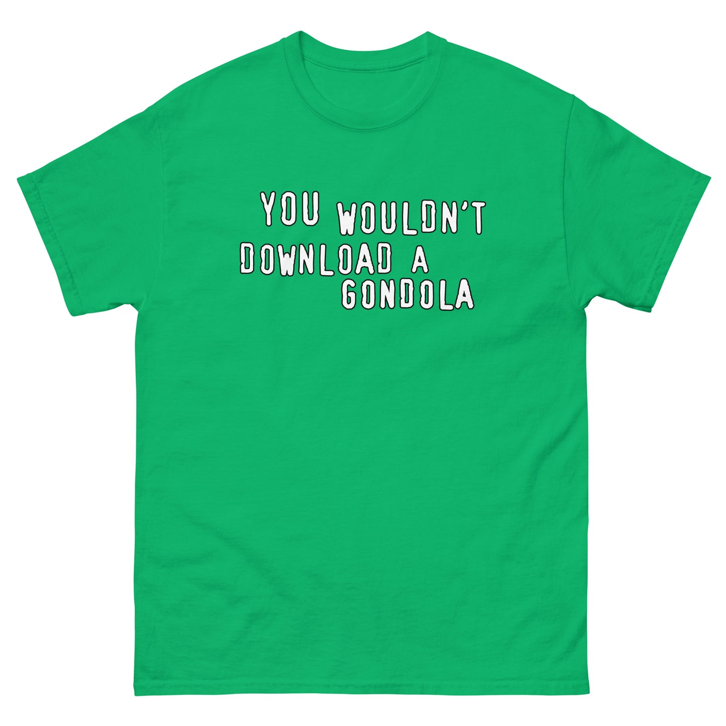 You wouldnt download a gondola design printed by Whistler Shirts