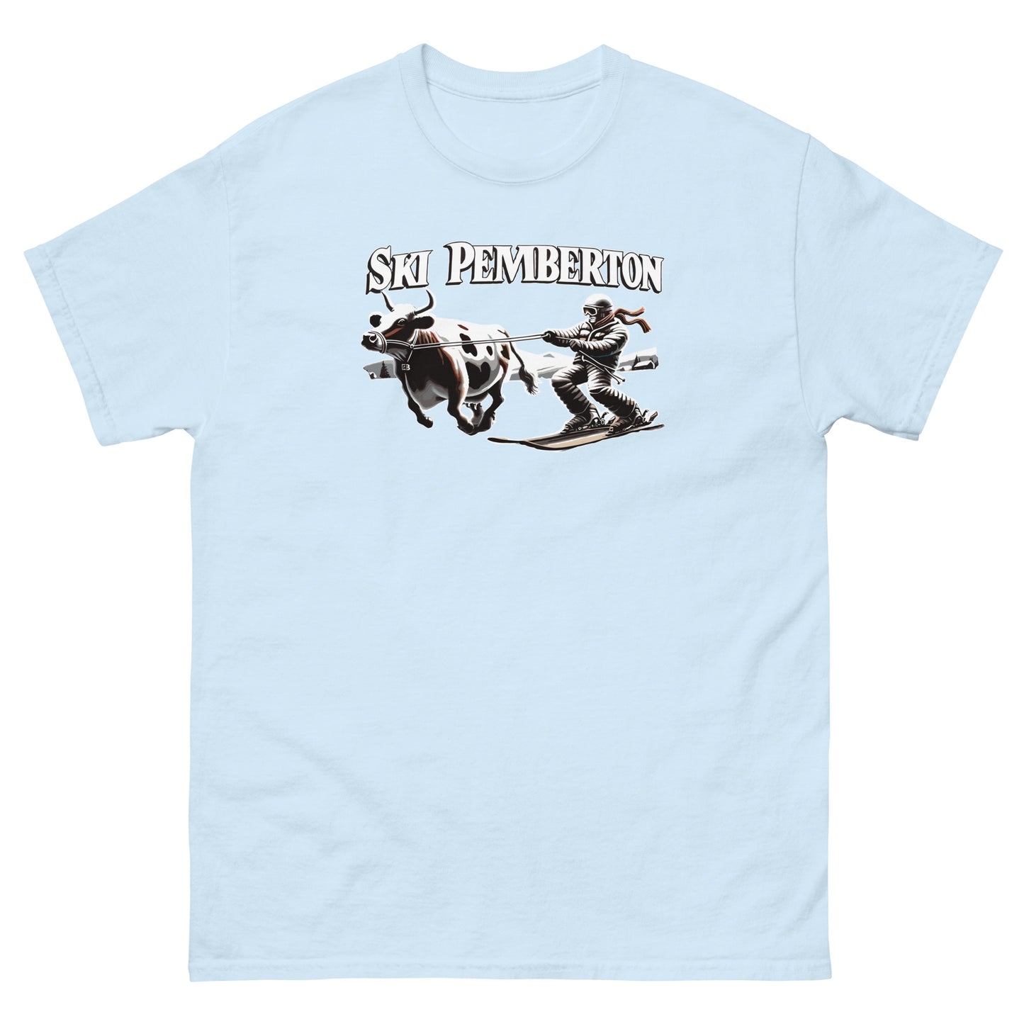 Ski Pemberton T-shirt printed by Whistler Shirts