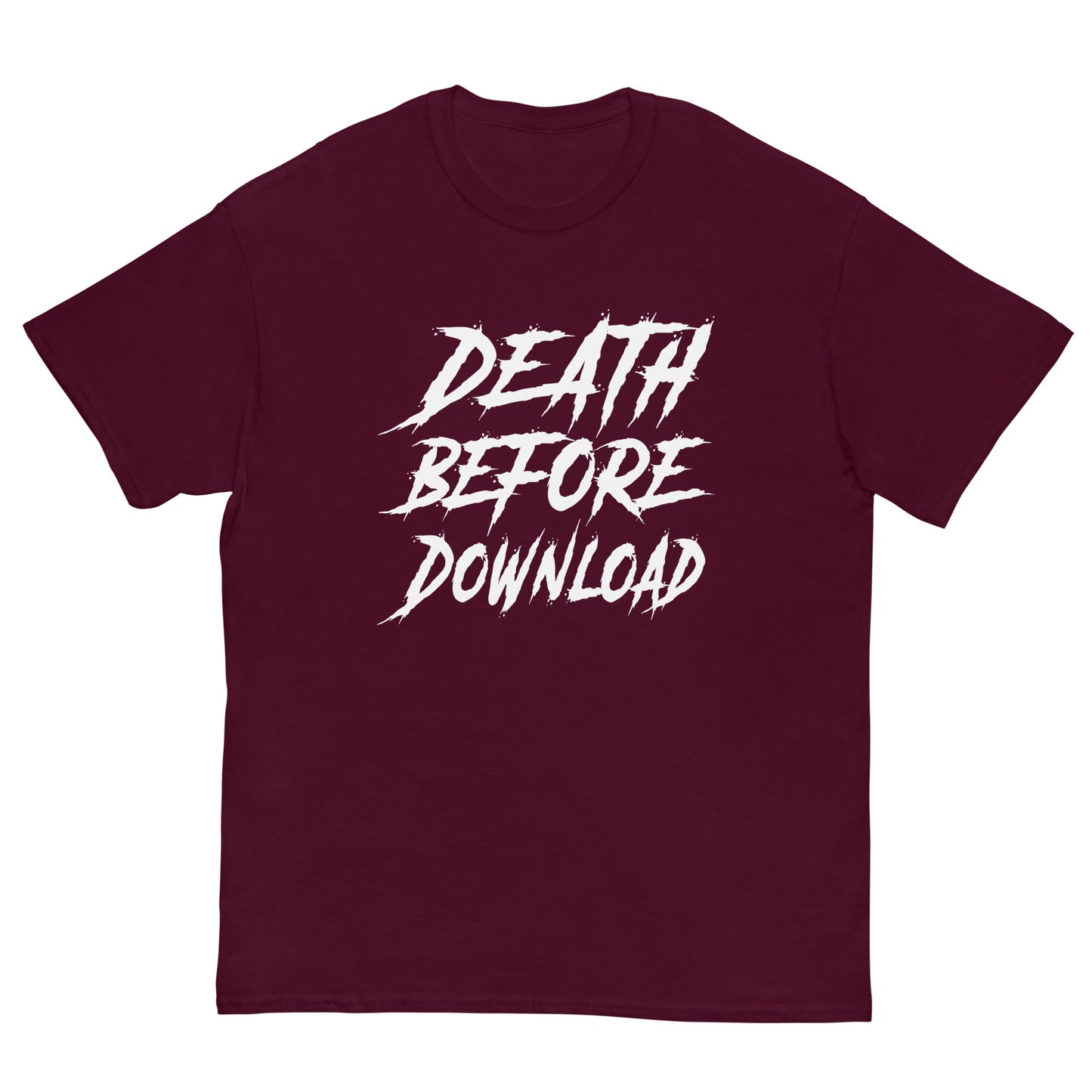 death before download whistler printed t-shirt