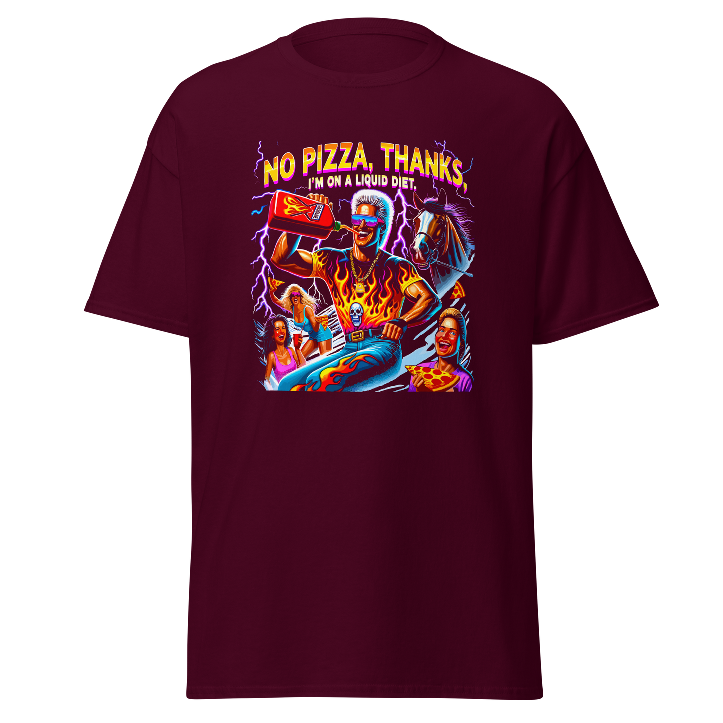 No Pizza Thanks T-shirt