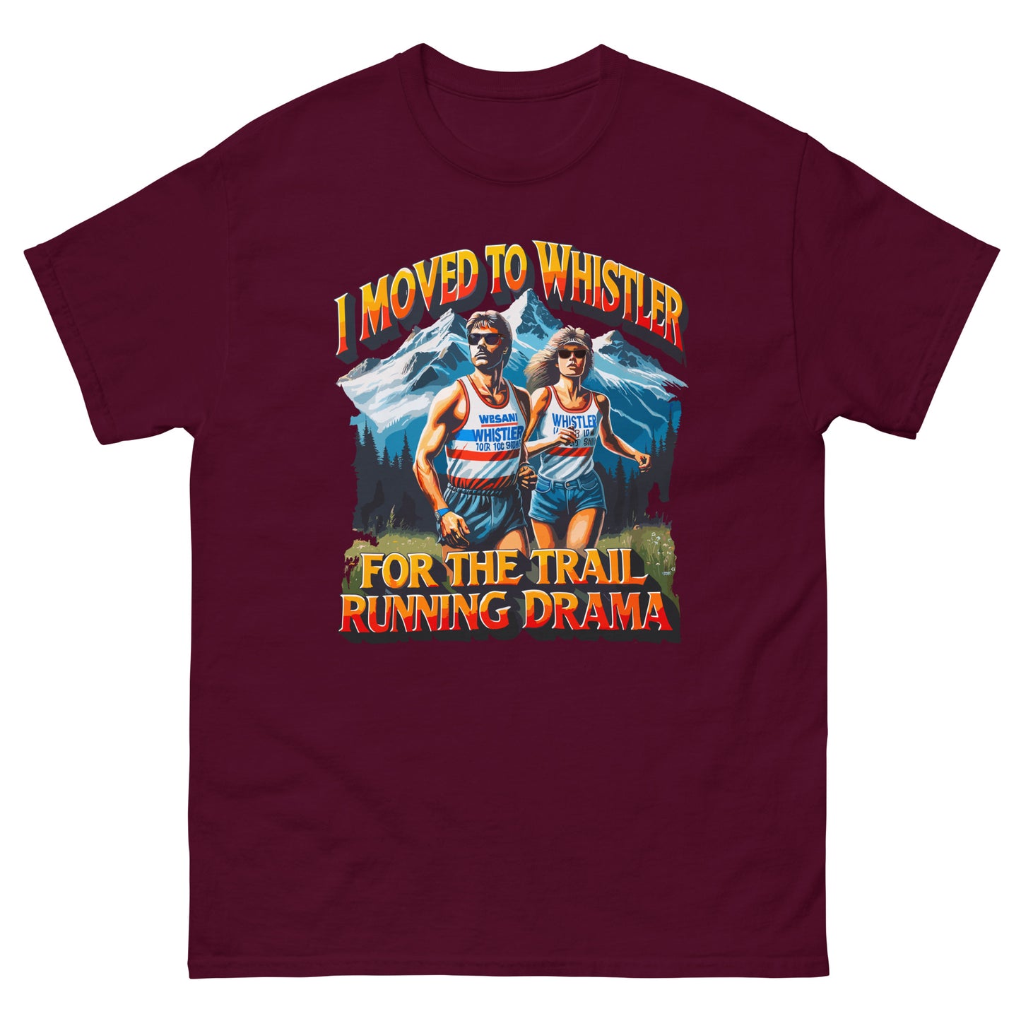 Whistler Running Drama Lovers T-shirt