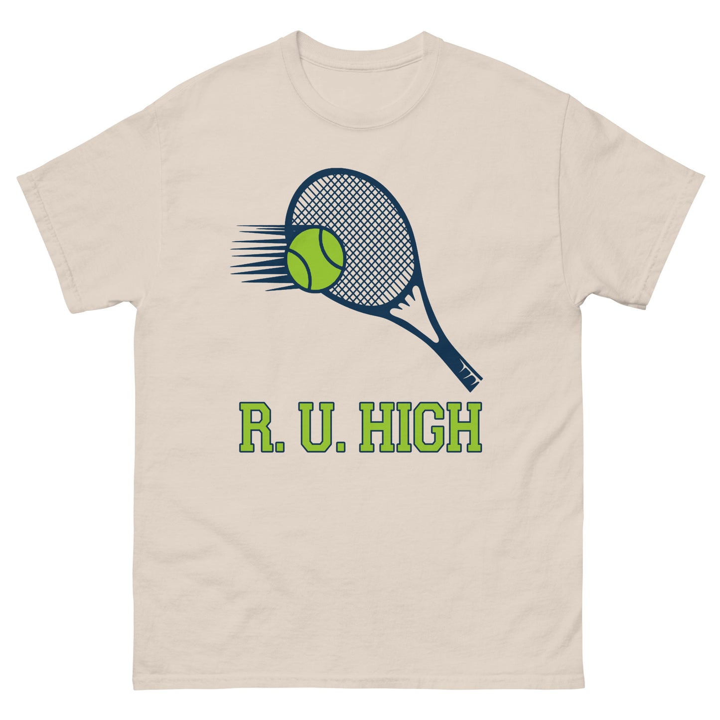 R U High Tennis T-shirt printed by Whistler Shirts