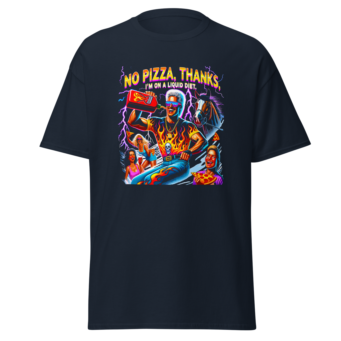 No Pizza Thanks T-shirt