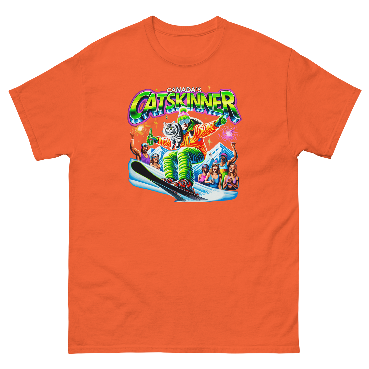 Canada's Catskinner Ski T-shirt