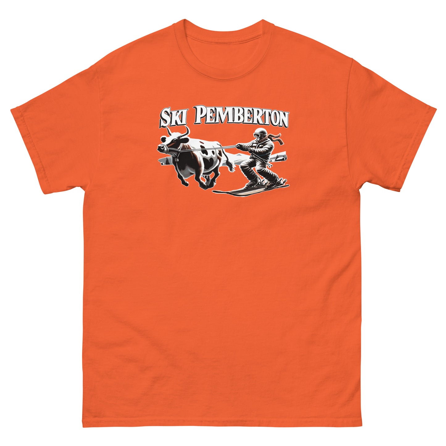 Ski Pemberton T-shirt printed by Whistler Shirts
