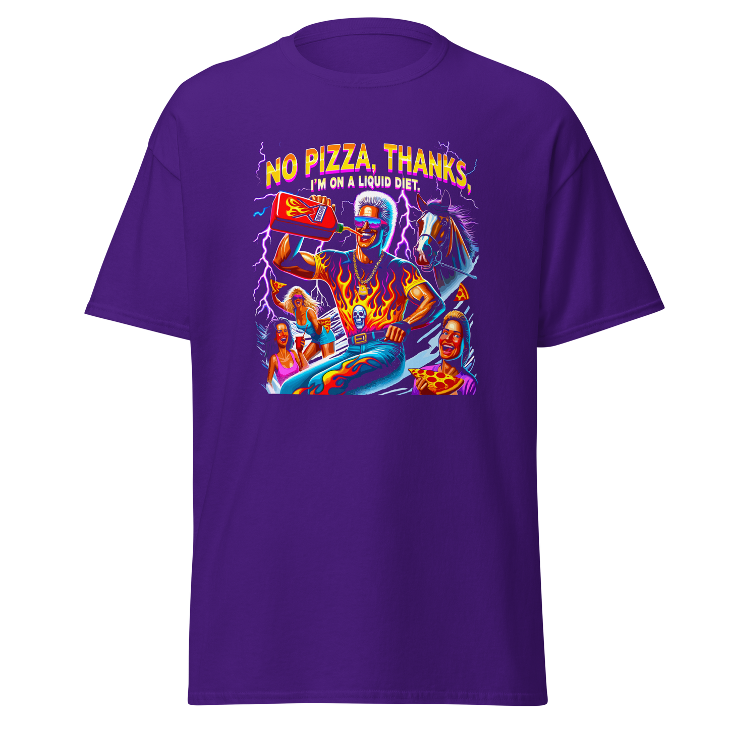 No Pizza Thanks T-shirt