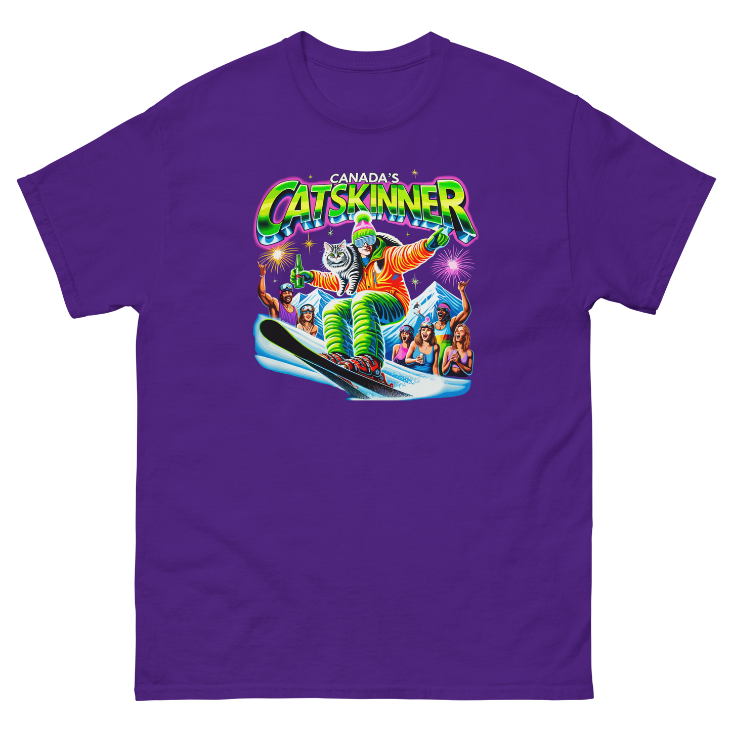 Canada's Catskinner Ski T-shirt