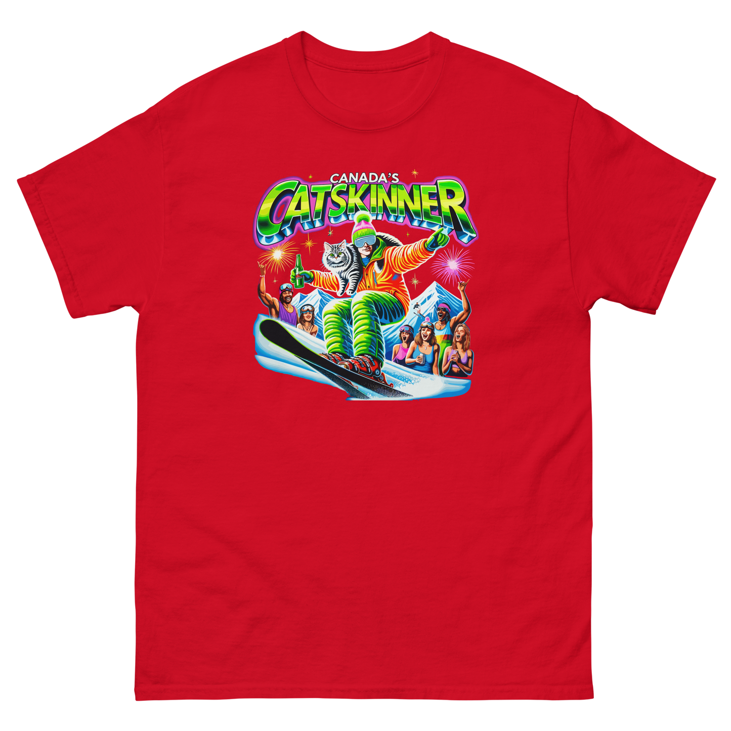 Canada's Catskinner Ski T-shirt