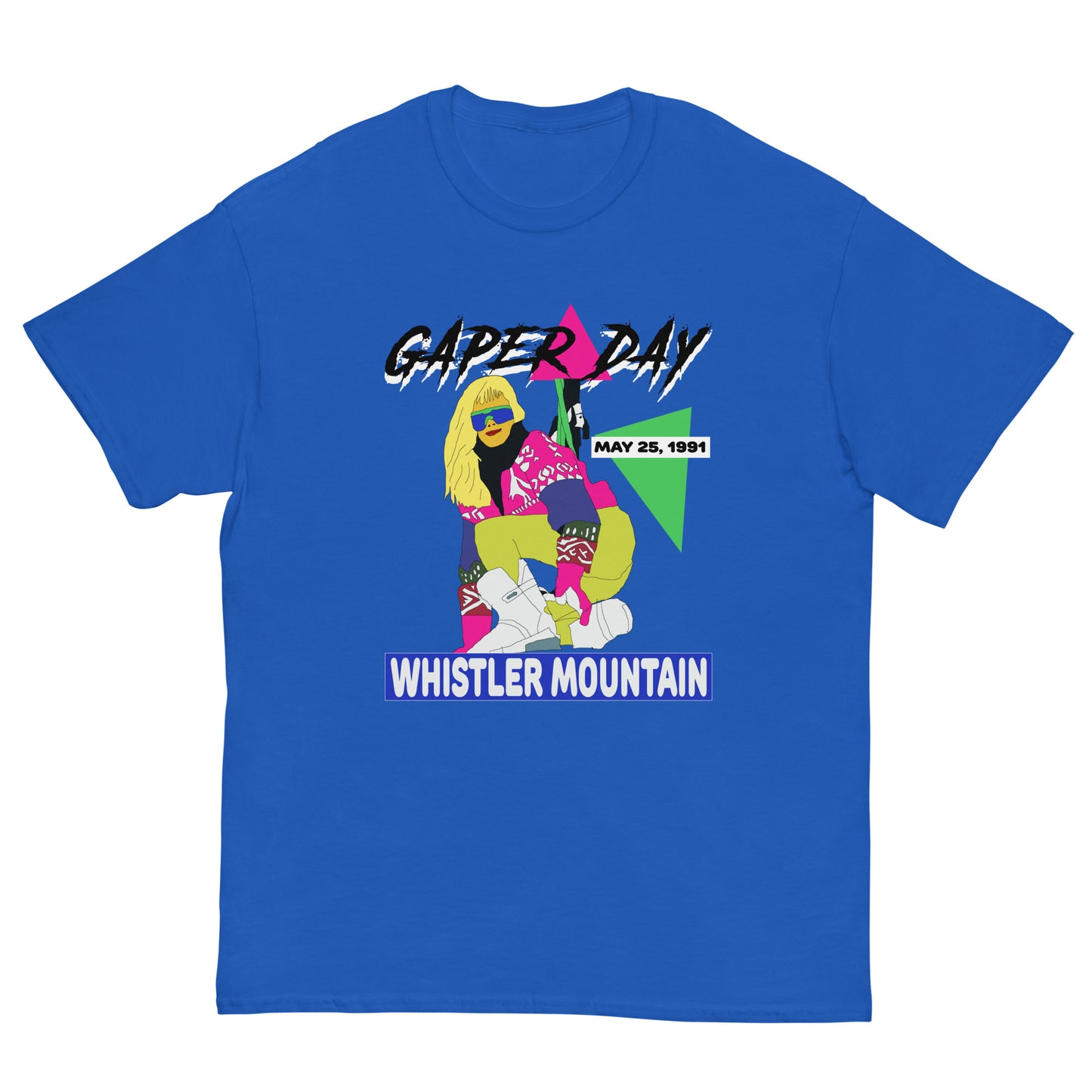 Gaper day 1991 Whistler mountain printed t-shirt