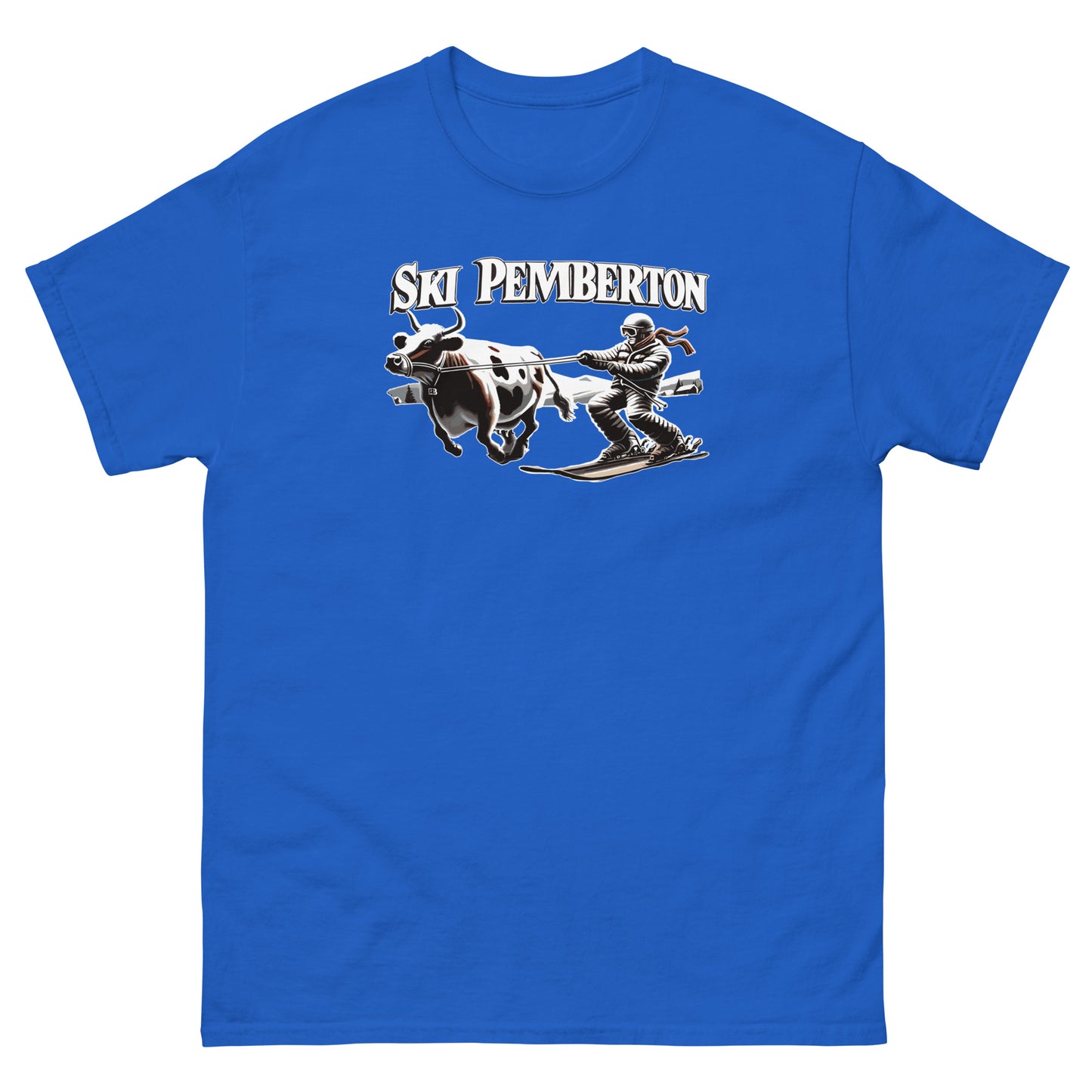 Ski Pemberton T-shirt printed by Whistler Shirts