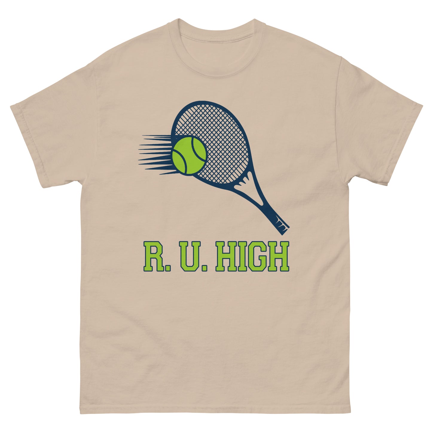 R U High Tennis T-shirt printed by Whistler Shirts
