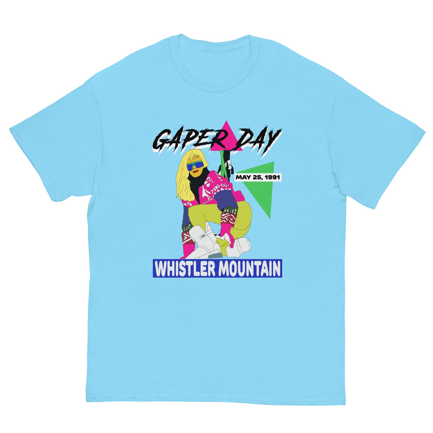 Gaper day 1991 Whistler mountain printed t-shirt