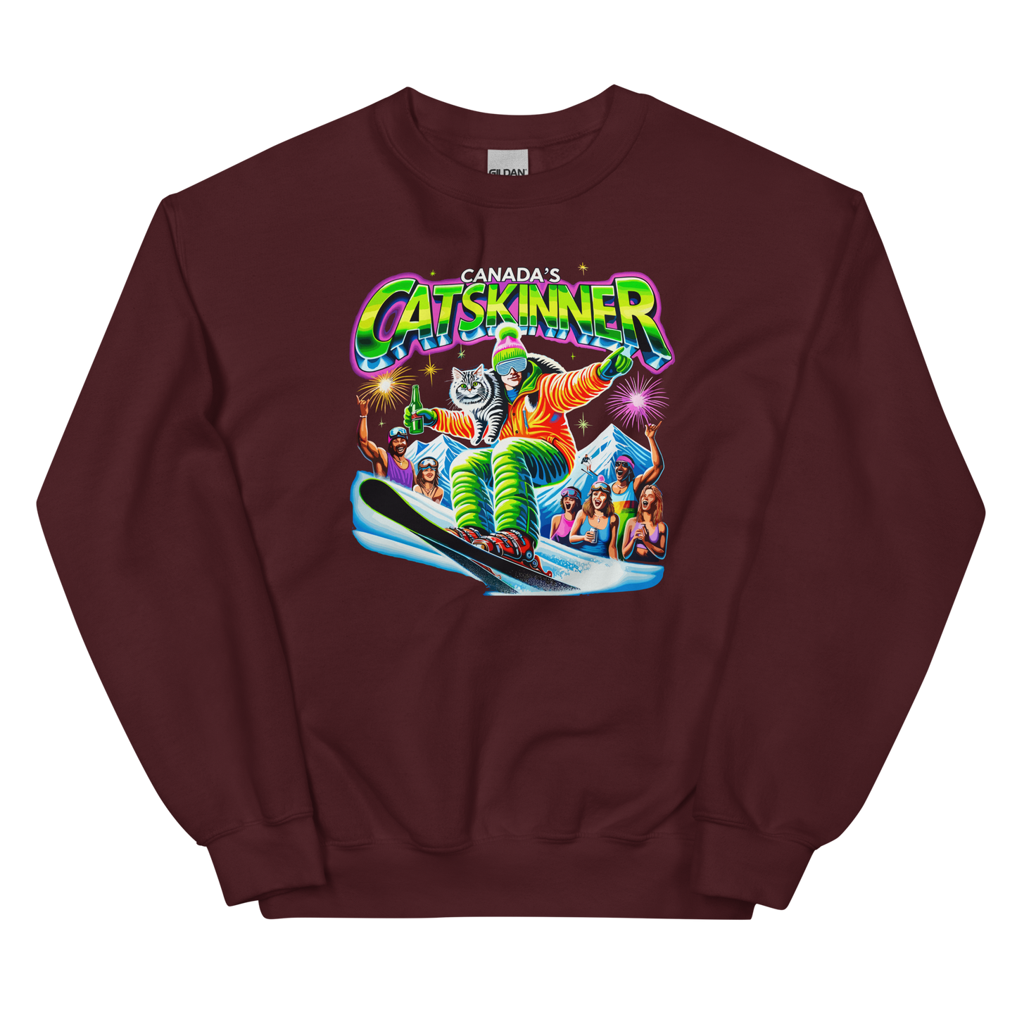 Canada's Catskinner Ski Crewneck