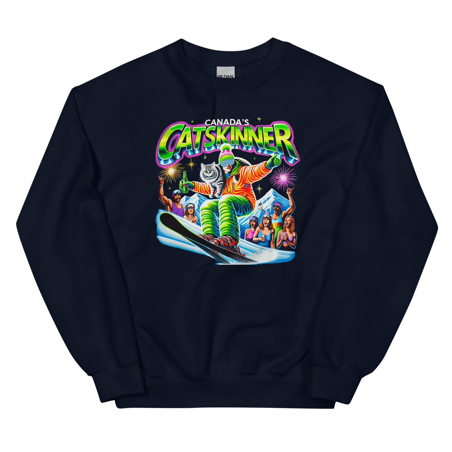 Canada's Catskinner Ski Crewneck