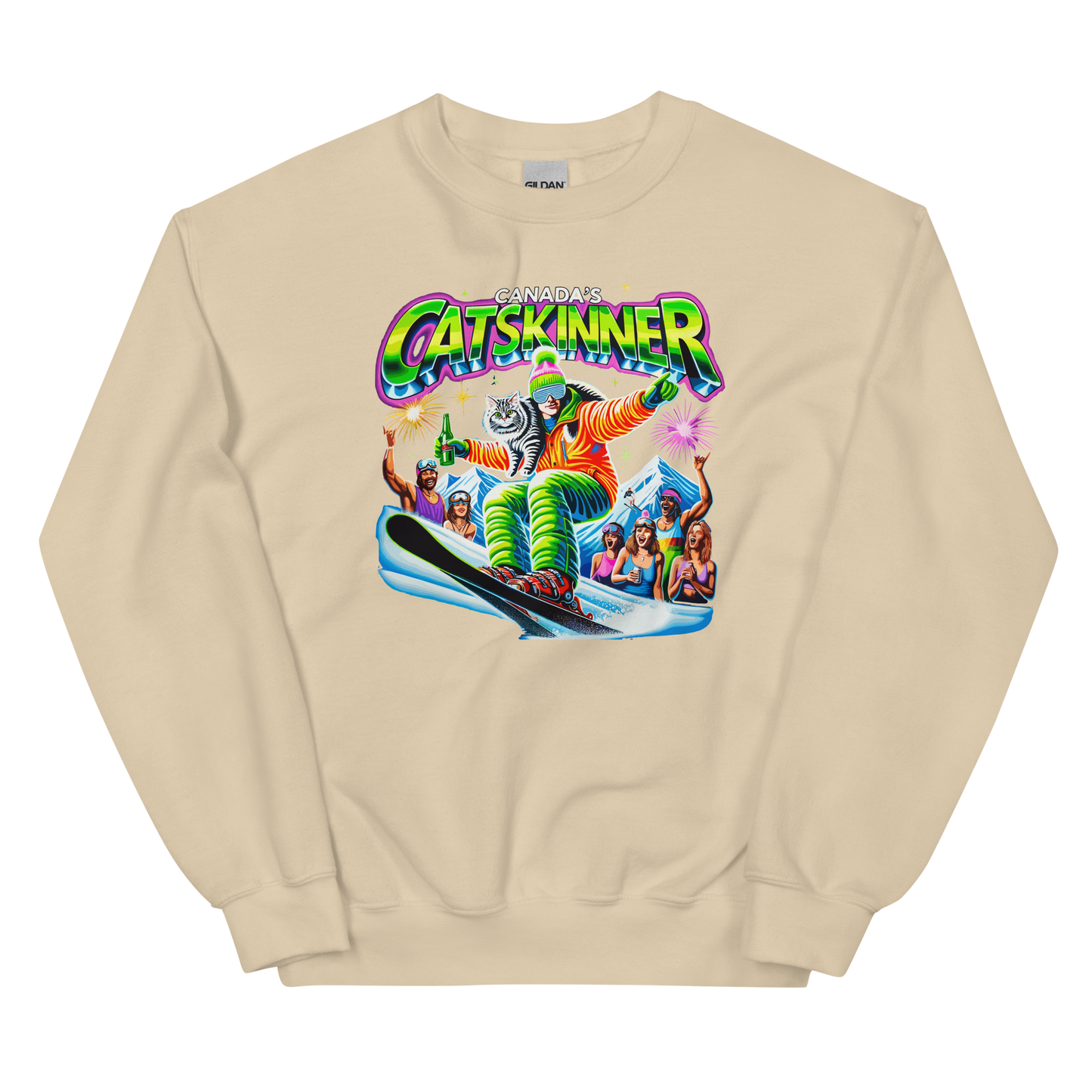 Canada's Catskinner Ski Crewneck
