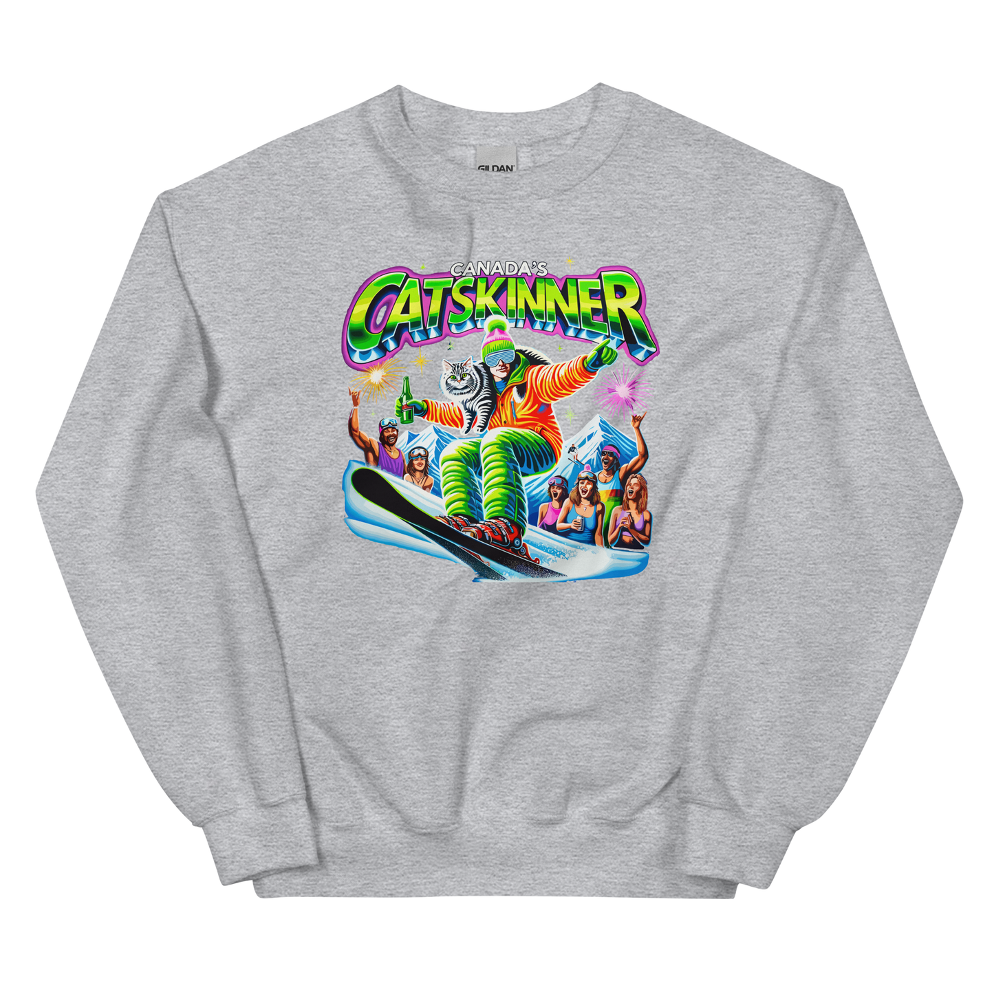Canada's Catskinner Ski Crewneck
