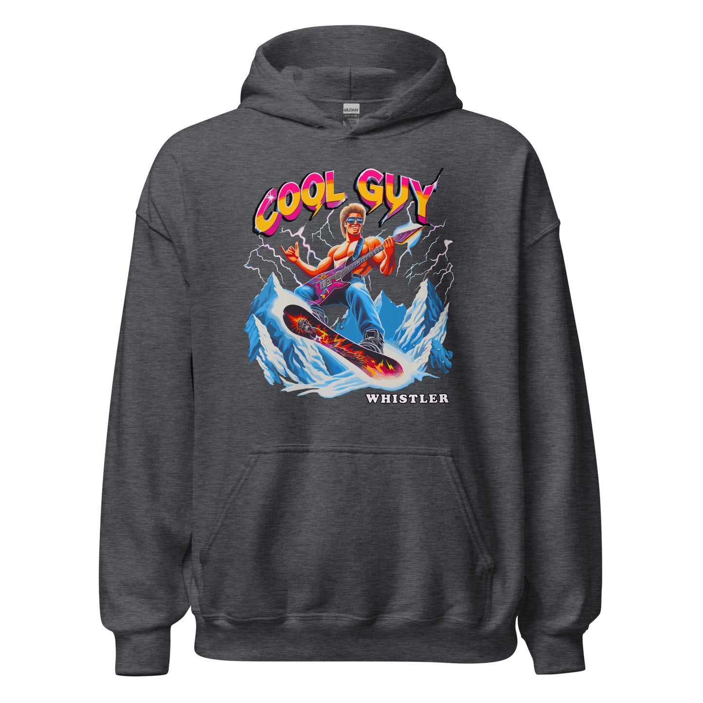 Cool Guy Whistler Hoodie printed by Whistler Shirts