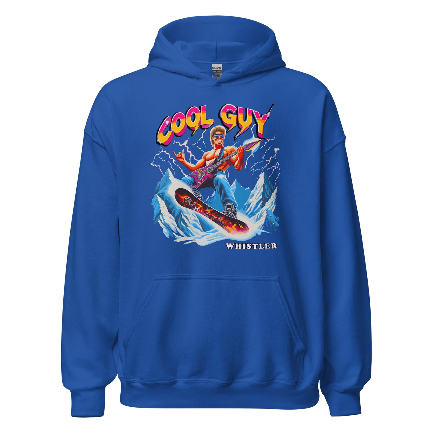 Cool Guy Whistler Hoodie printed by Whistler Shirts