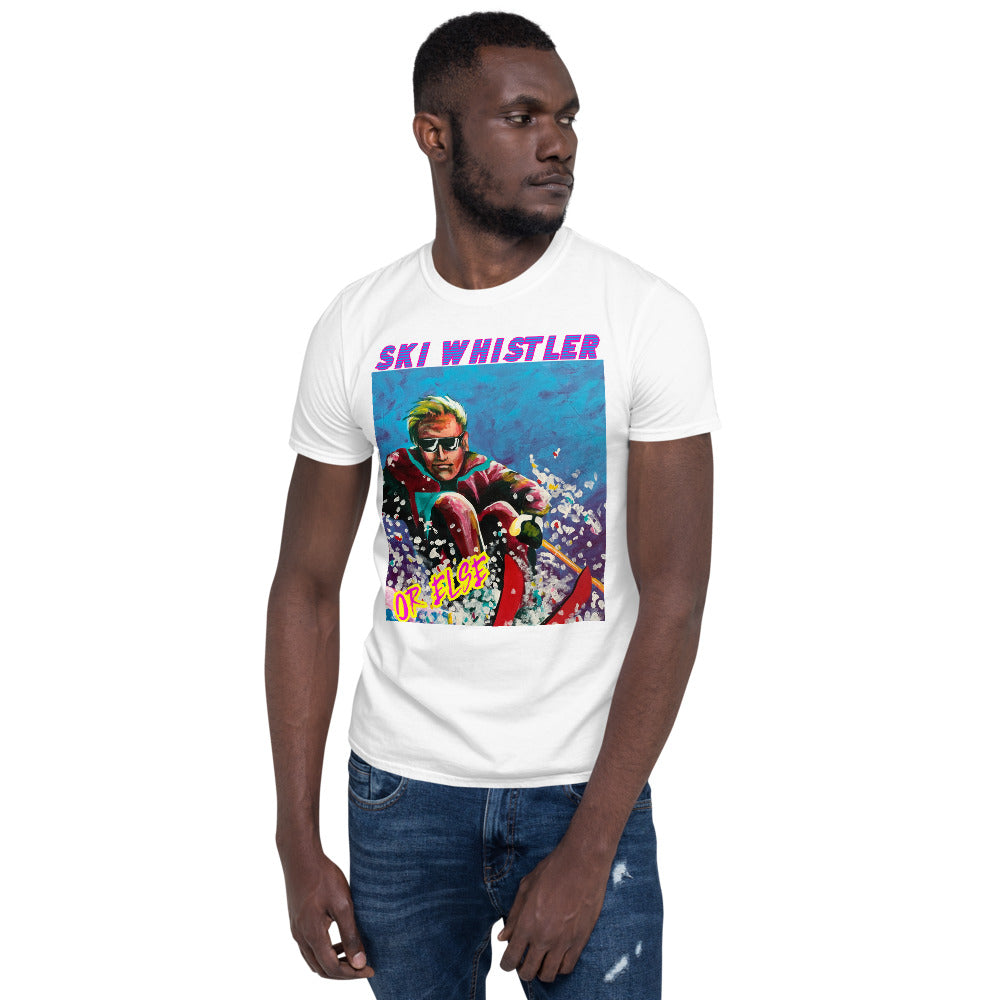 Ski Whistler or else printed t-shirt