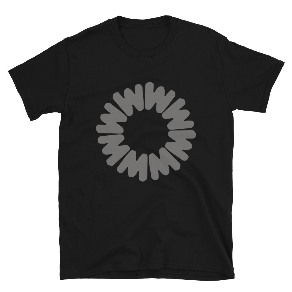Whistler retro logo grey printed t-shirt