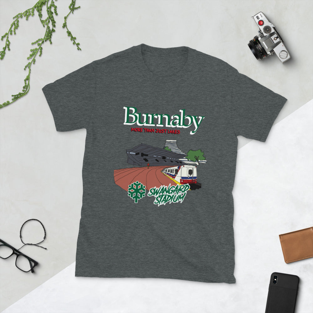 burnaby swangard station stadium printed t-shirt
