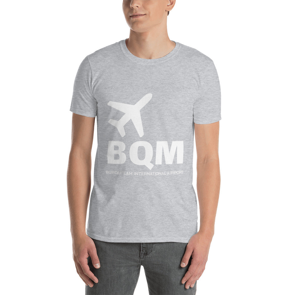 Burquitlam airport printed t-shirt