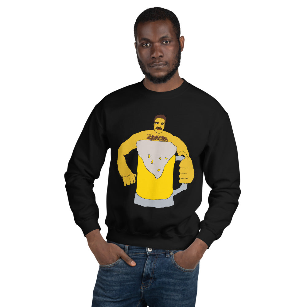 black long sleeve shirt screen print