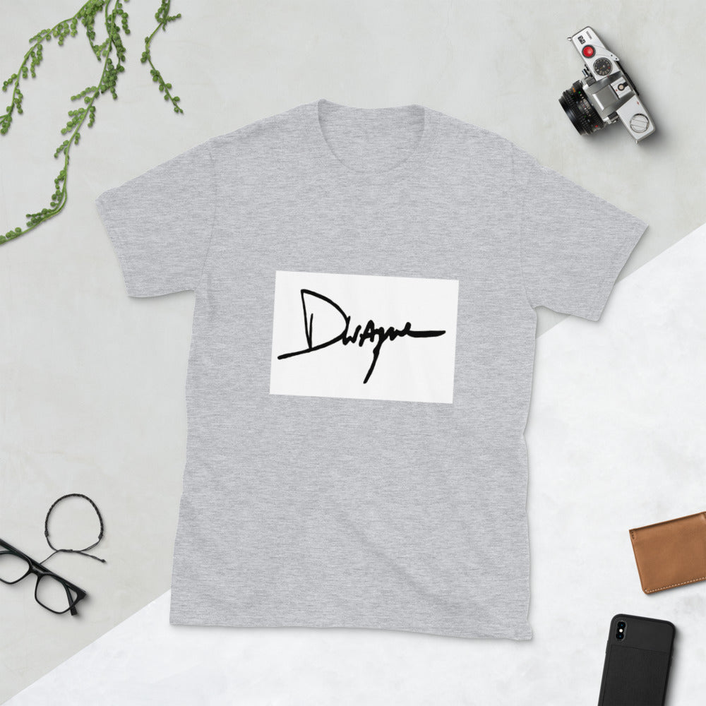 dwayne signature printed tshirt