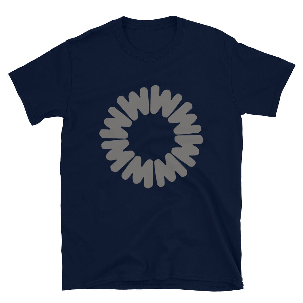 Whistler retro logo grey printed t-shirt