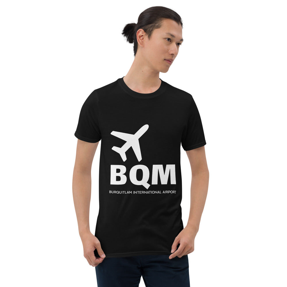 Burquitlam airport printed t-shirt