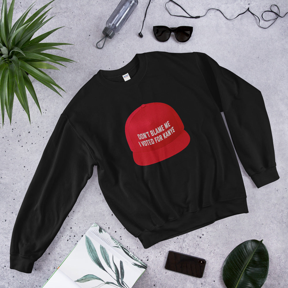 red hat printed crewneck